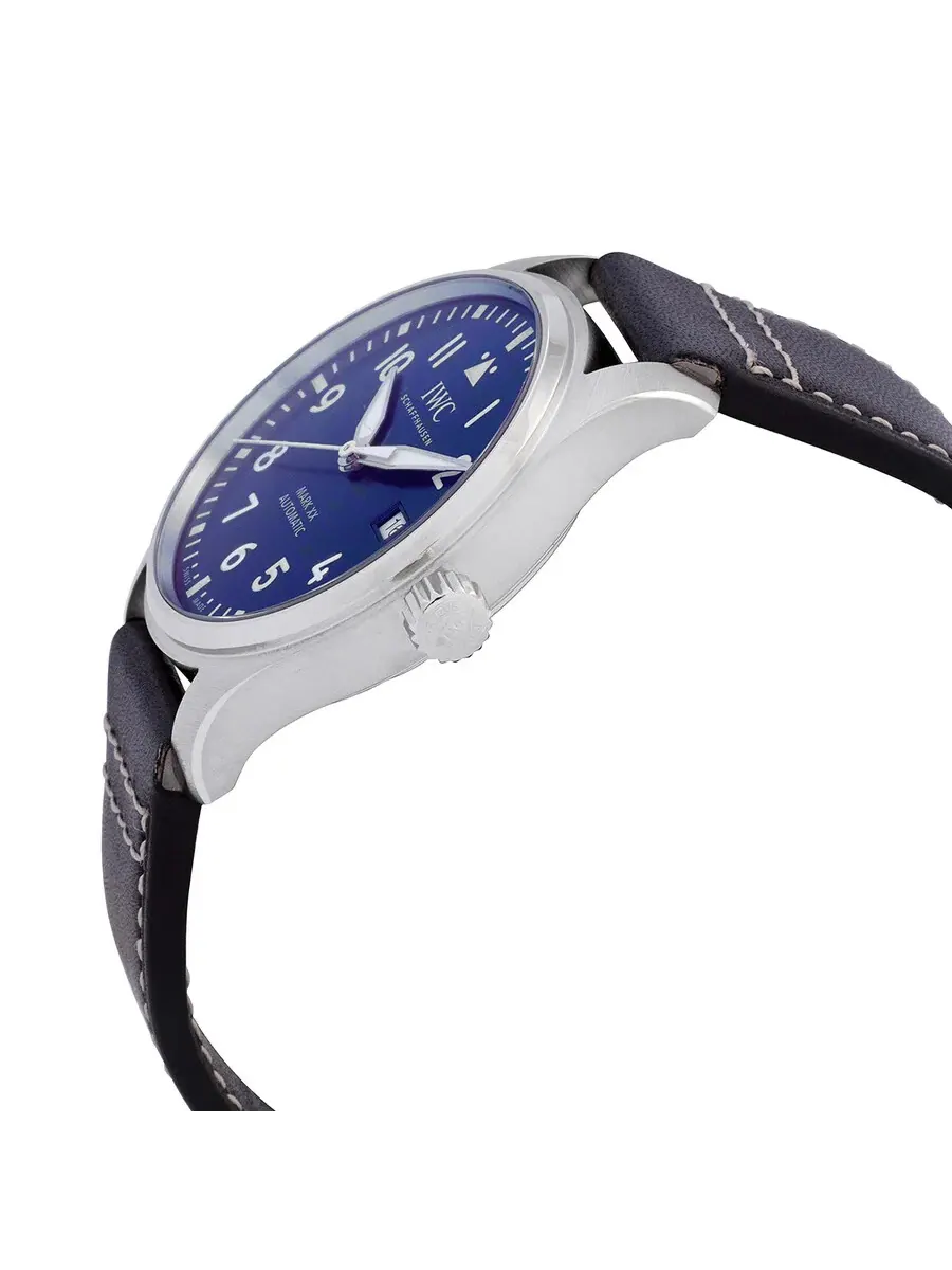 Мужские часы IWC Mark XX Pilots с автоматическим механизмом и синим циферблатом IW328203 — изображение 2 из 6