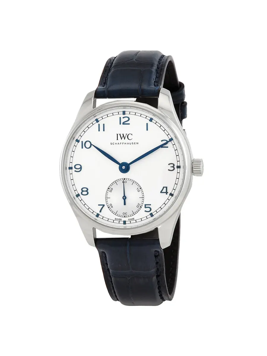Мужские часы IWC Portugieser Automatic с серебристым циферблатом IW358304