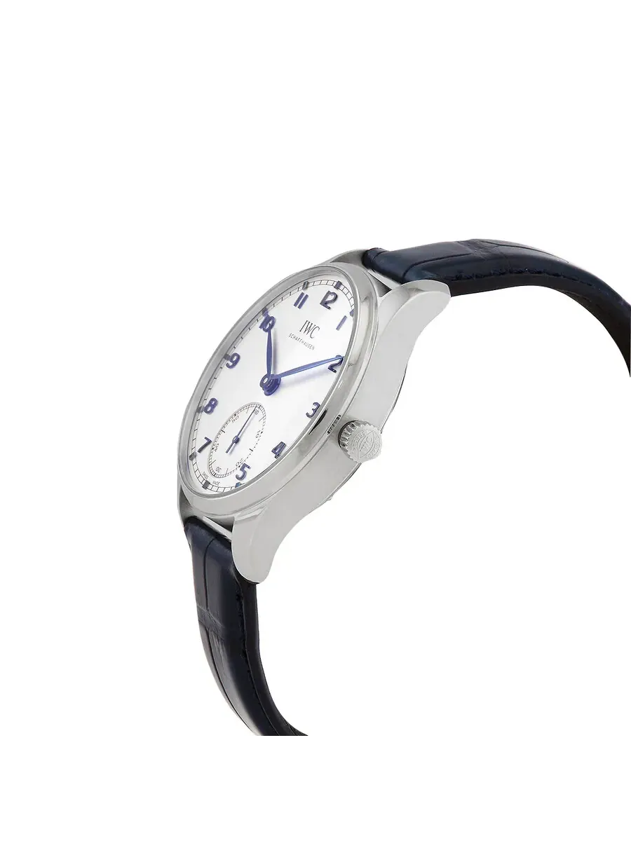 Мужские часы IWC Portugieser Automatic с серебристым циферблатом IW358304 — изображение 2 из 3, оттенок серебряный
