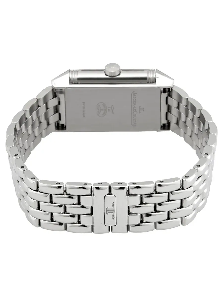 Женские часы Jaeger LeCoultre Reverso Classic Monoface Quartz с серебристым циферблатом Q2618140 — изображение 3 из 5