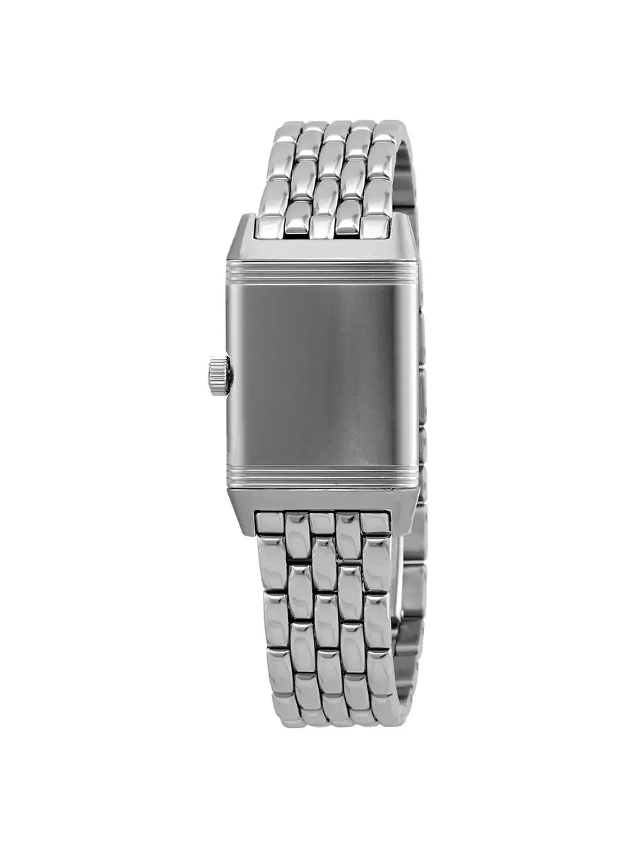 Женские часы Jaeger LeCoultre Reverso Classic Monoface Quartz с серебристым циферблатом Q2618140 — изображение 4 из 5