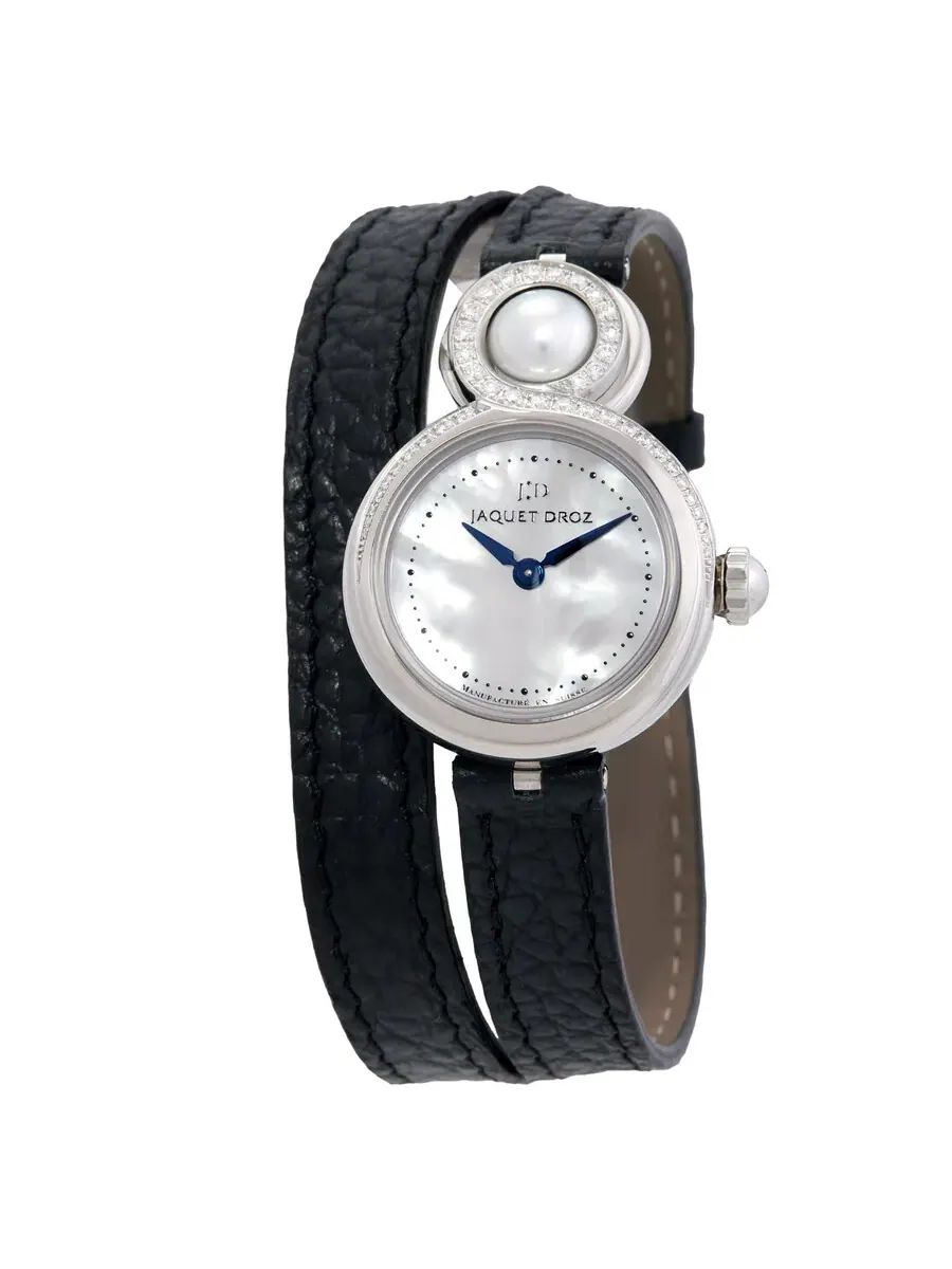 Женские часы Jaquet Droz Lady 8 Petite Automatic с белым перламутровым циферблатом, артикул J014600370