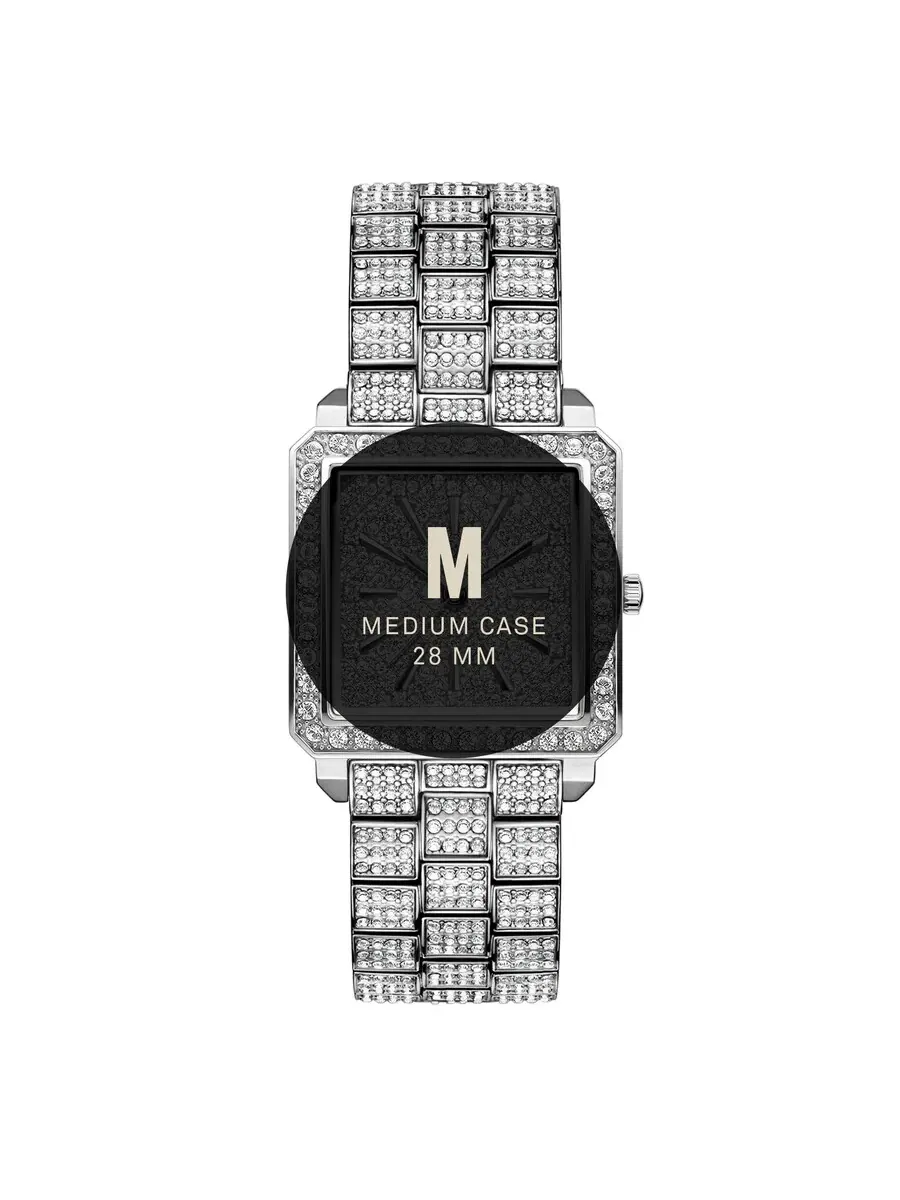 Женские часы JBW Cristal Quartz с бриллиантом, кварцевым механизмом, серебристым циферблатом J6386C — изображение 12 из 14