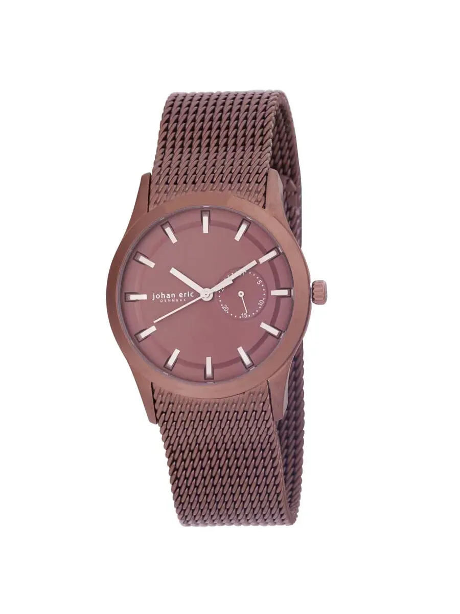 Мужские часы Johan Eric Agerso Brown Dial JE1300-05-005 — коричневый