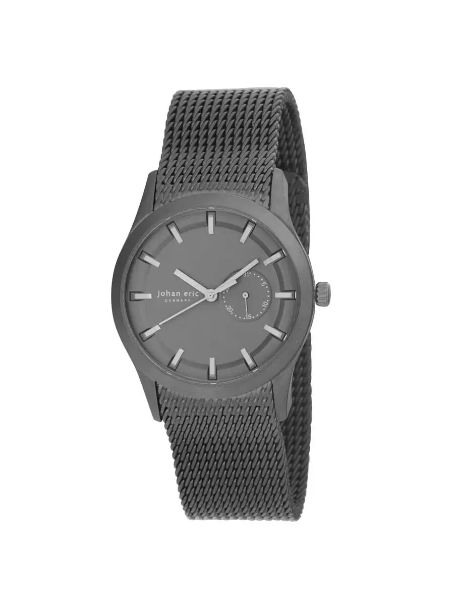 Мужские часы Johan Eric Agerso Grey Dial JE1300-14-011 — черный
