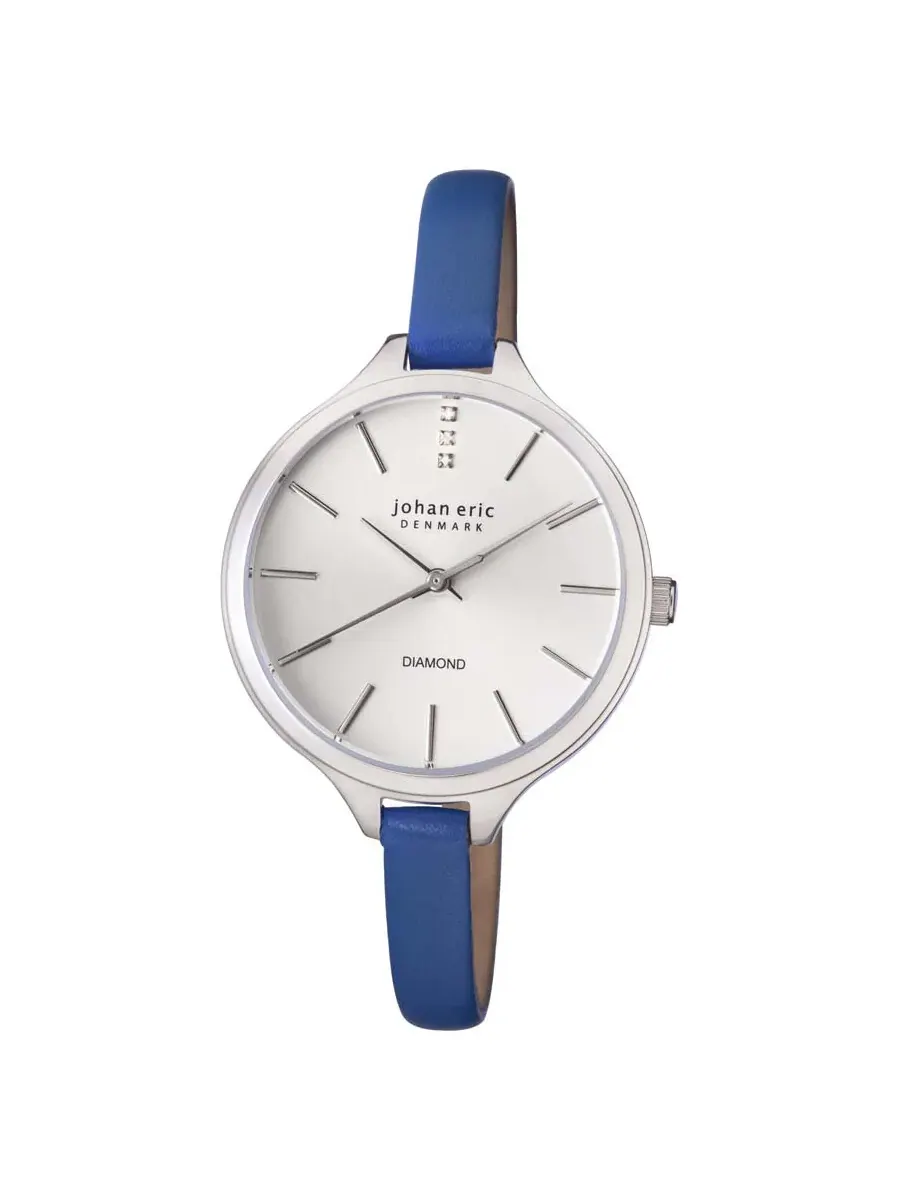 Женские часы Johan Eric Herlev Slim Silver Dial JE2100-04-001.3L