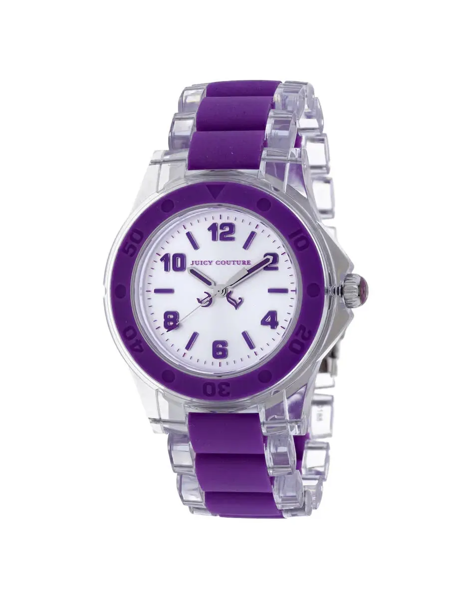 Женские часы Juicy Couture Rich Girl с серебристым циферблатом, артикул 1900868