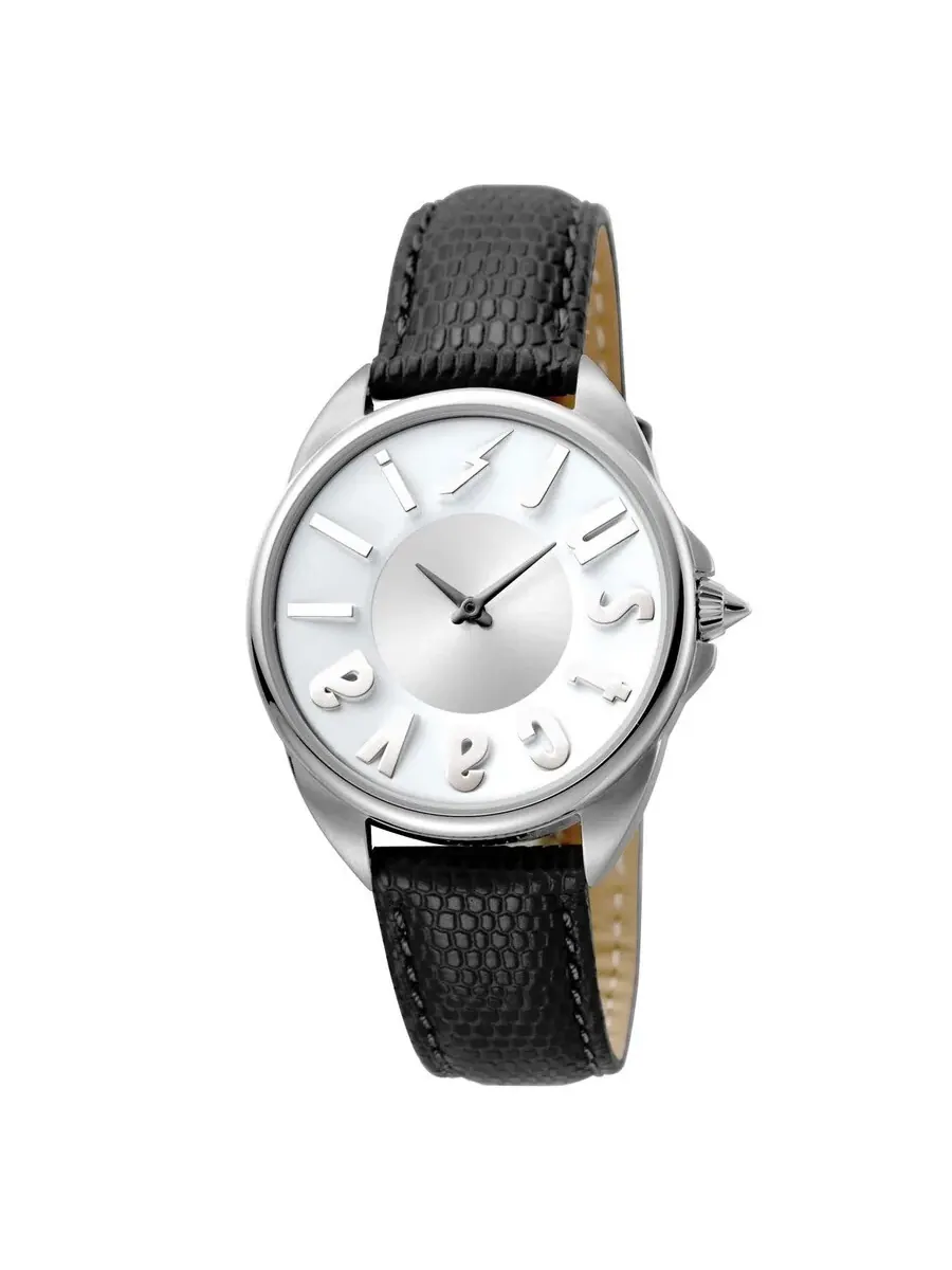 Женские часы Just Cavalli с серебристым циферблатом JC1L008L0015
