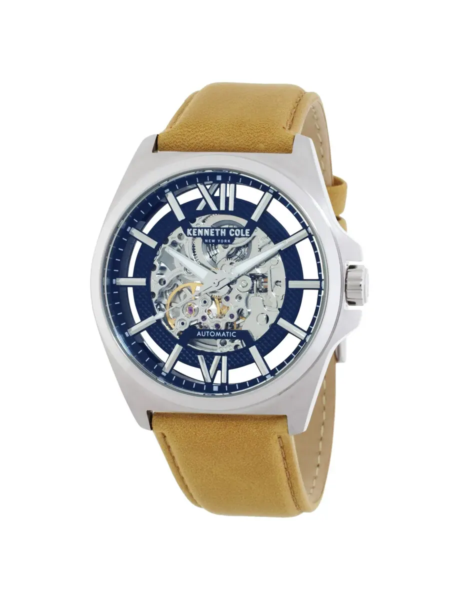 Мужские автоматические часы Kenneth Cole New York с прозрачным циферблатом KCWGX0065102