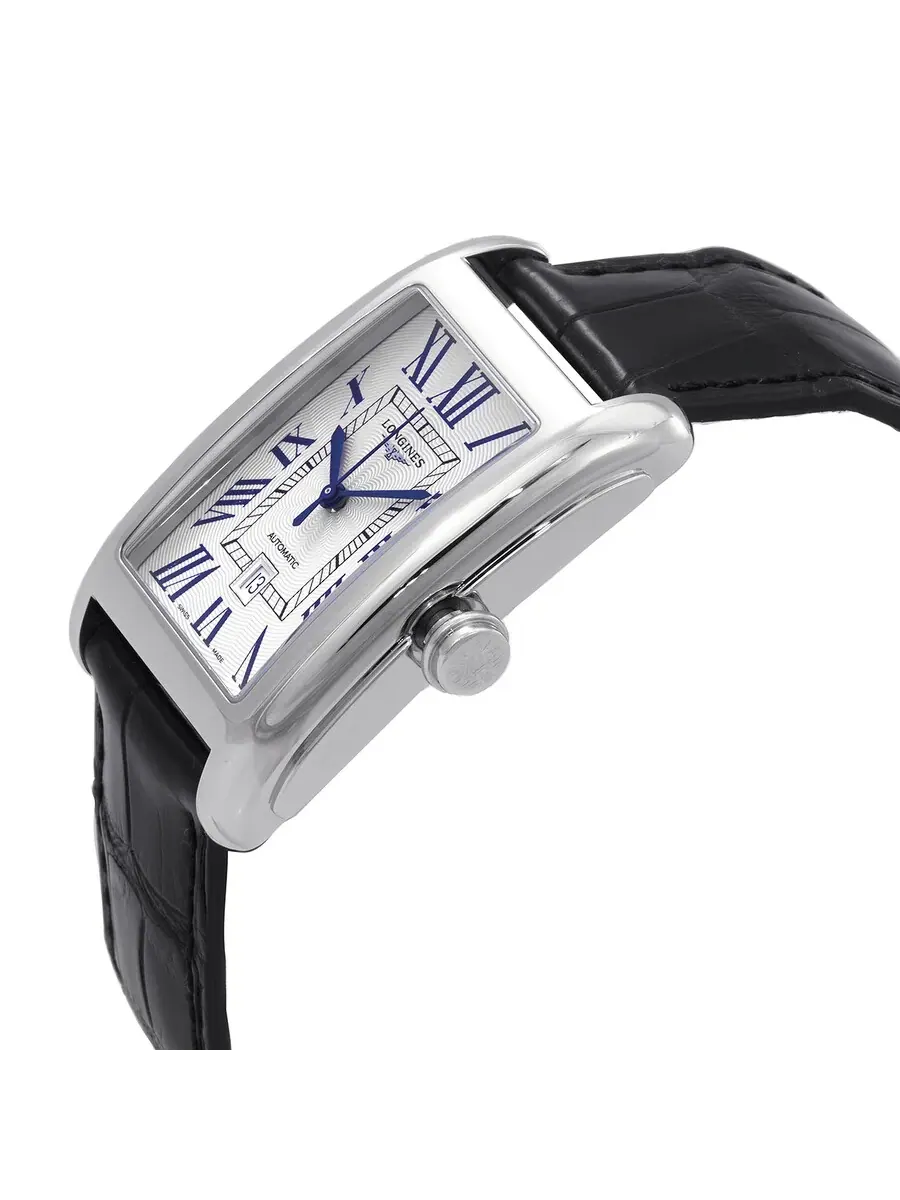 Часы Longines Dolcevita Automatic с серебристым циферблатом L57574710 — изображение 2 из 3, оттенок серебряный