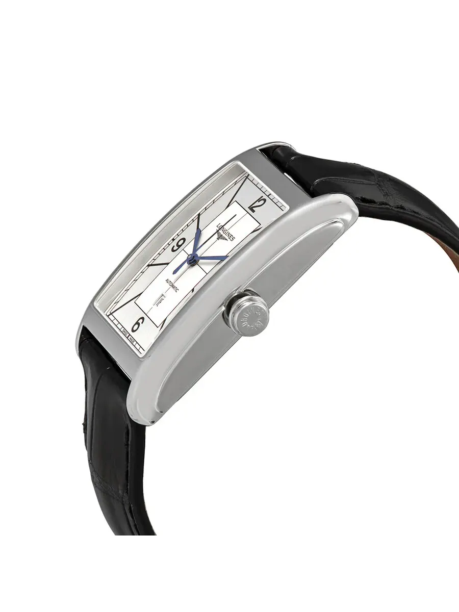 Мужские часы Longines DolceVita Automatic с серебристым циферблатом L5.767.4.73.0 — изображение 2 из 3, оттенок серебряный