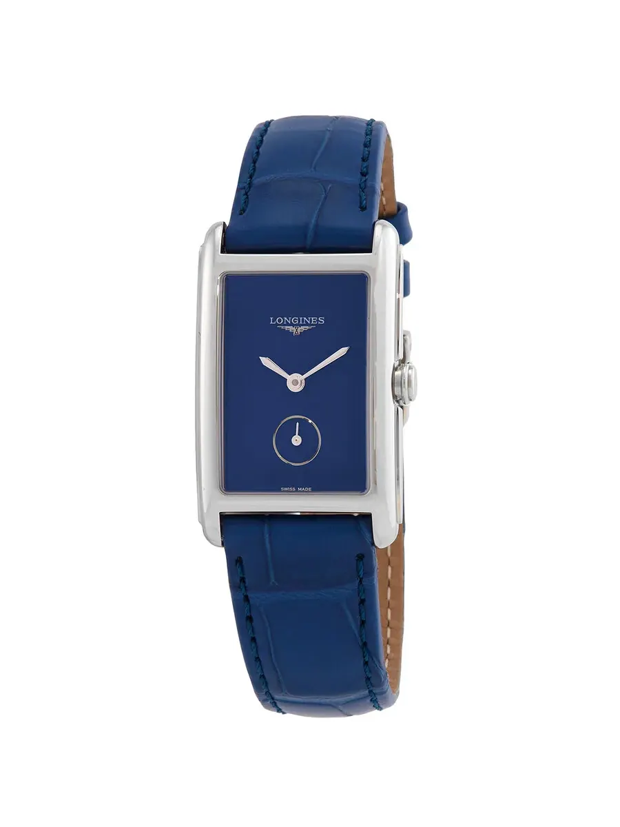 Женские часы Longines Dolce Vita Quartz с синим циферблатом L5.512.4.90.2