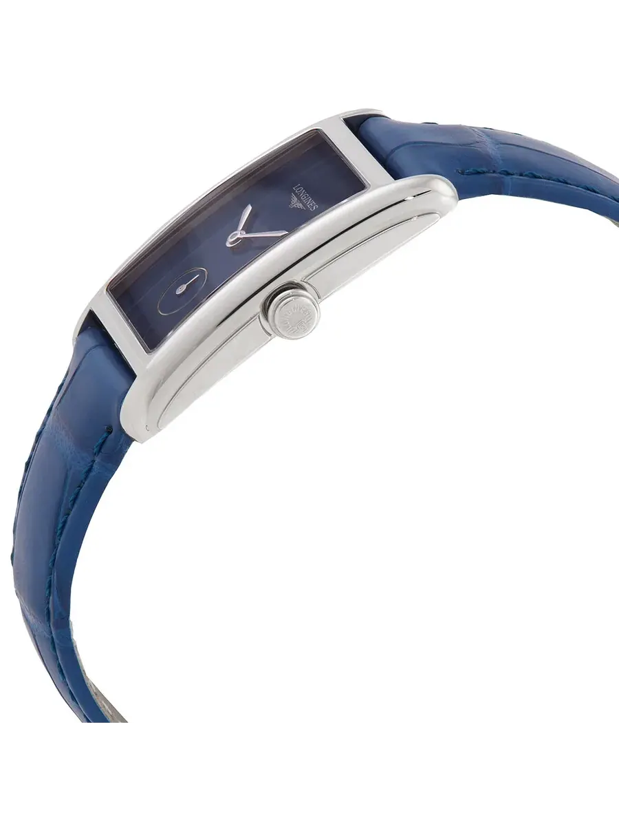 Женские часы Longines Dolce Vita Quartz с синим циферблатом L5.512.4.90.2 — изображение 2 из 3, оттенок серебряный