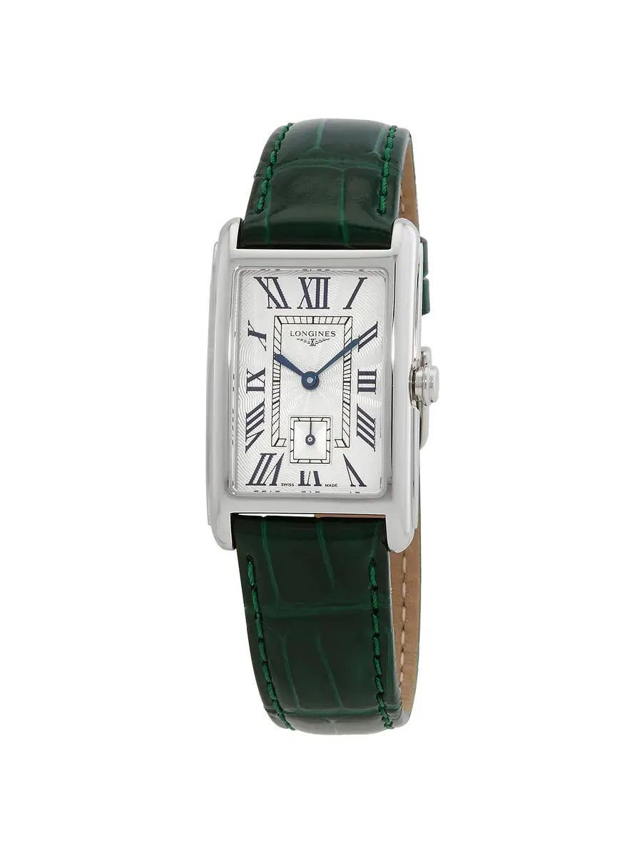 Женские часы Longines DolceVita Quartz с серебристым циферблатом L5.512.4.71.A