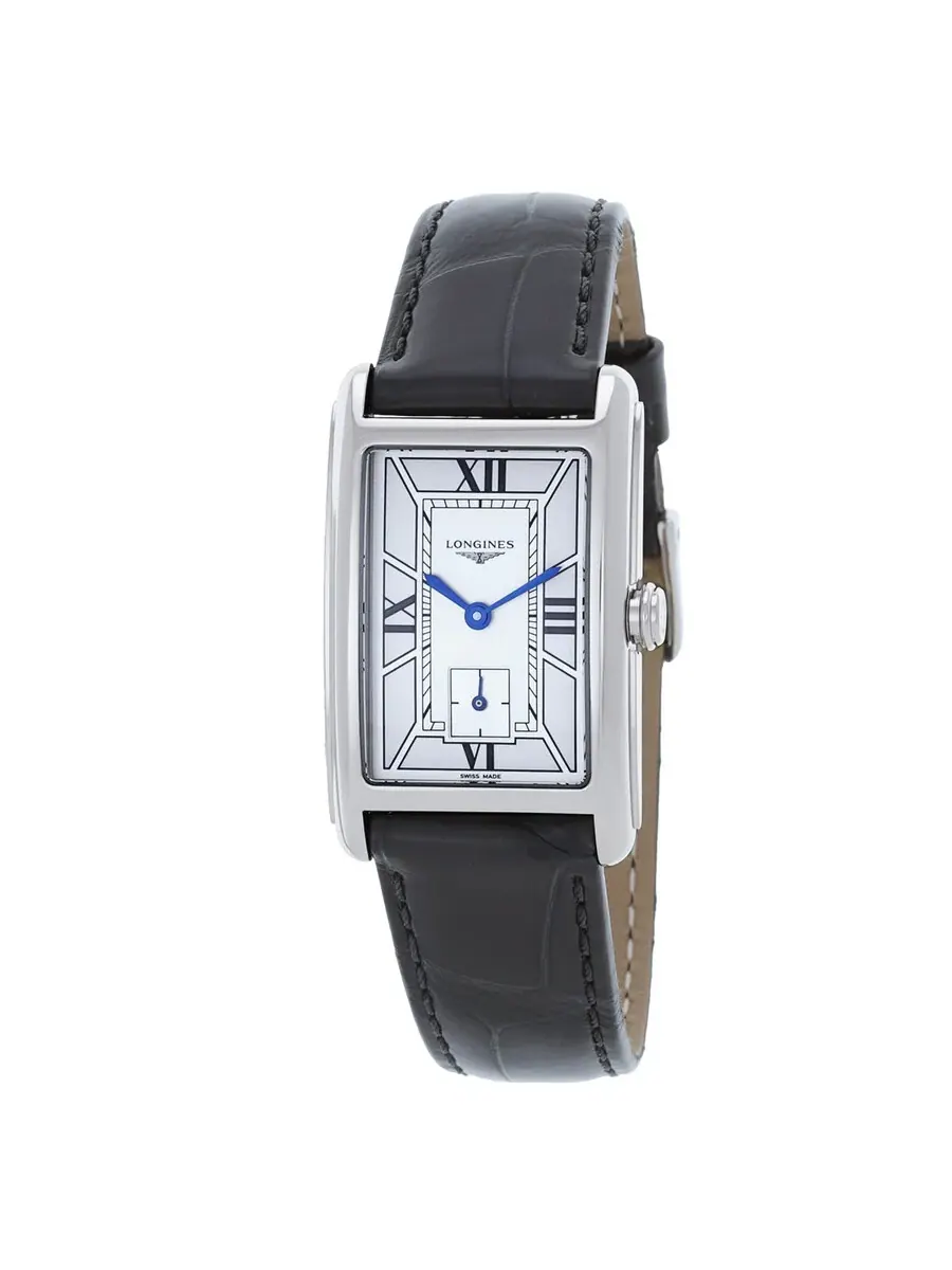 Часы Longines DolceVita Quartz с серебристым циферблатом унисекс L55124752