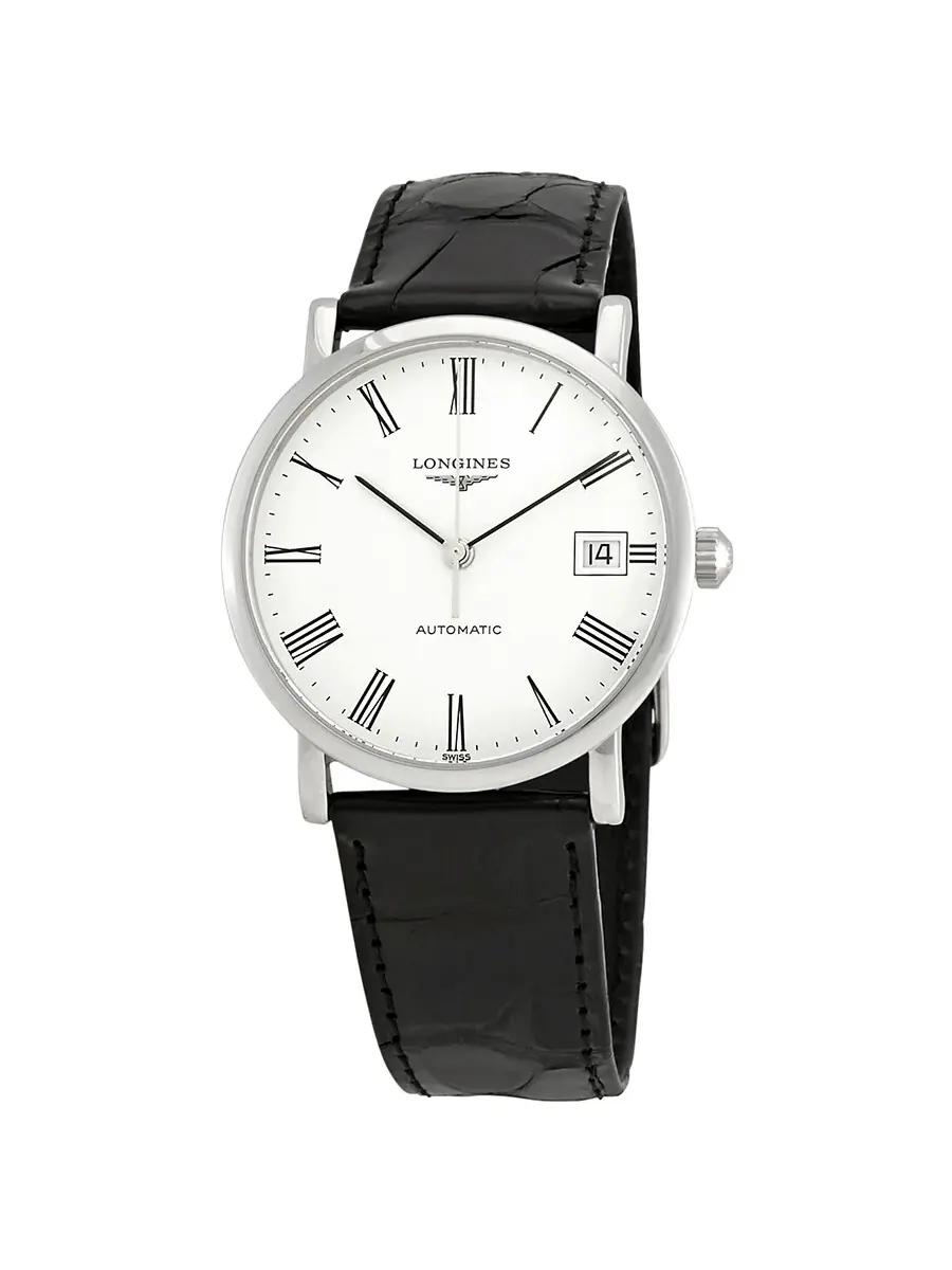 Женские часы Longines Elegant Automatic с белым циферблатом L4.809.4.11.2