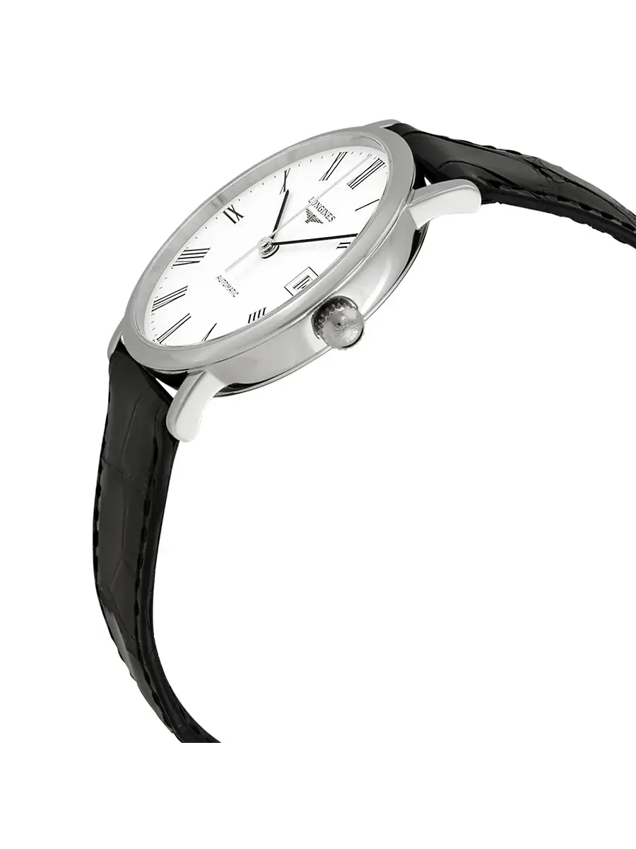Женские часы Longines Elegant Automatic с белым циферблатом L4.809.4.11.2 — изображение 2 из 3, оттенок серебряный