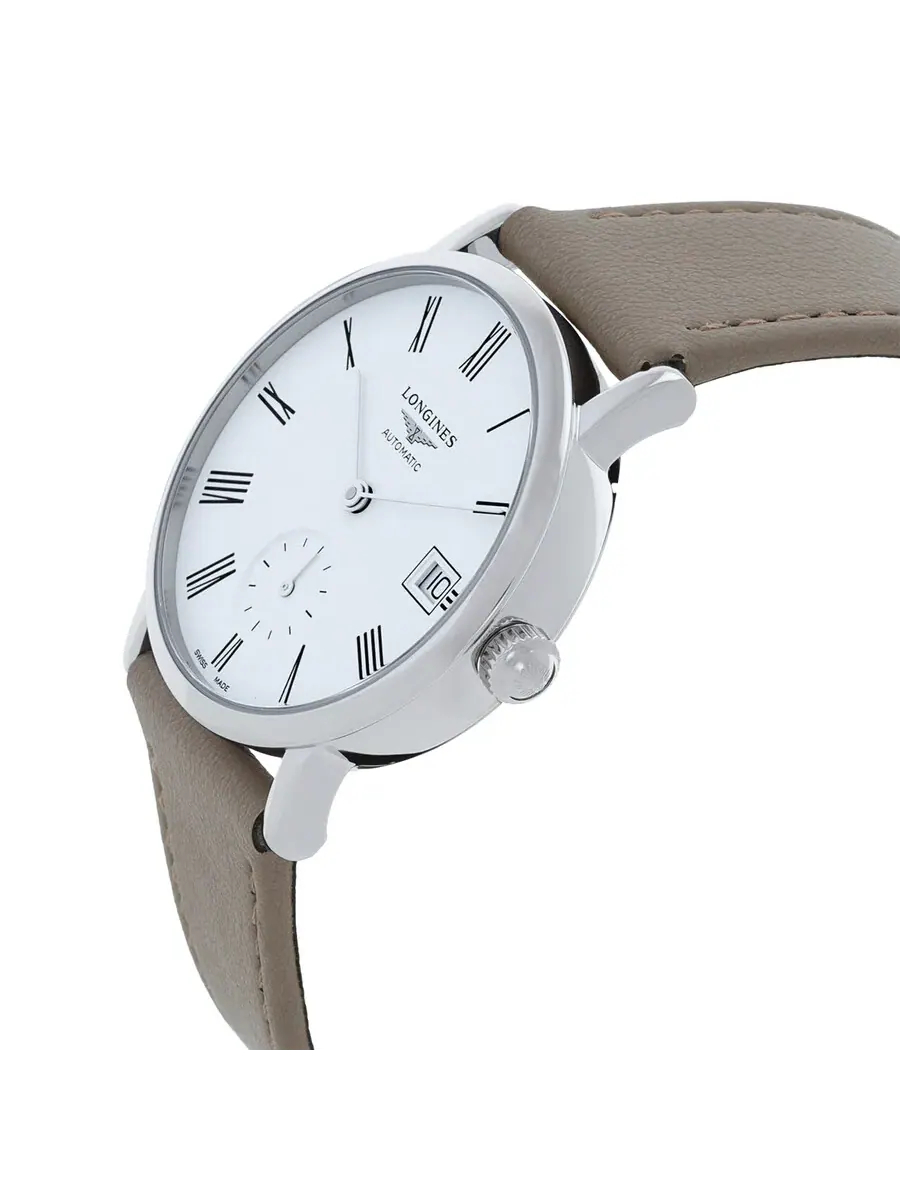 Женские часы Longines Elegant Automatic с белым циферблатом L4.312.4.11.2 — изображение 2 из 3, оттенок серебряный