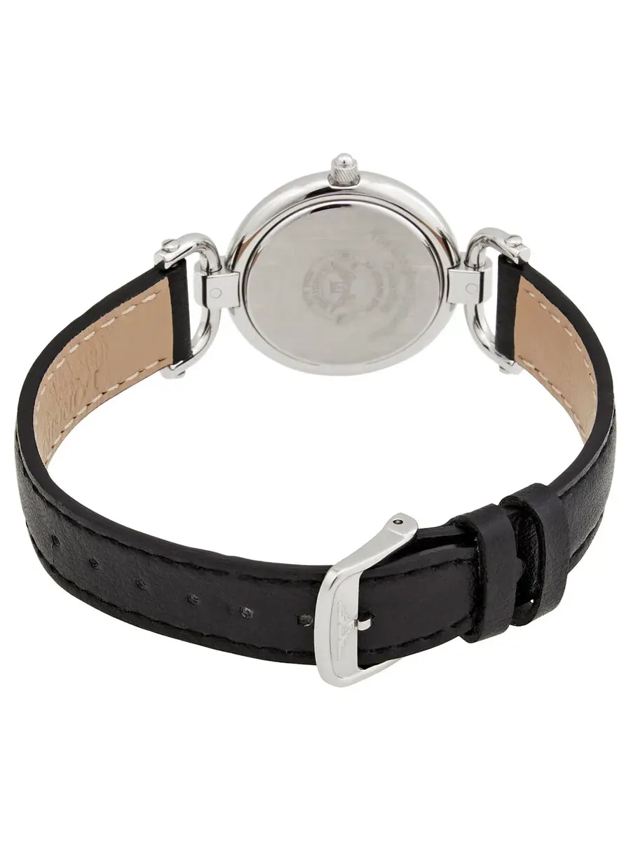 Женские часы Longines Equestrian Quartz с черным циферблатом и бриллиантами L6.130.4.57.0 — изображение 2 из 2