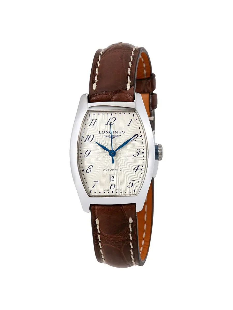 Женские автоматические часы Longines Evidenza с белым циферблатом L2.142.4.73.4