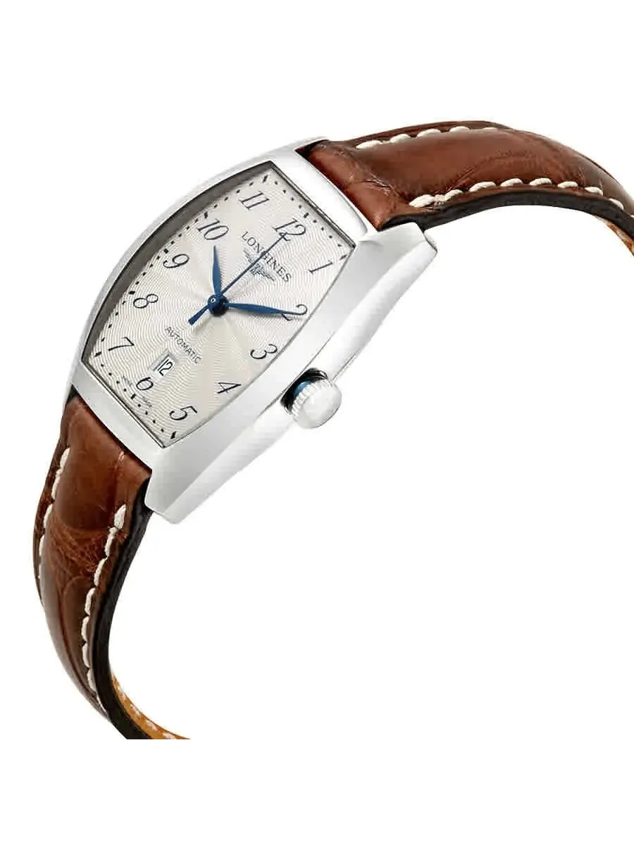 Женские автоматические часы Longines Evidenza с белым циферблатом L2.142.4.73.4 — изображение 2 из 3, оттенок серебряный