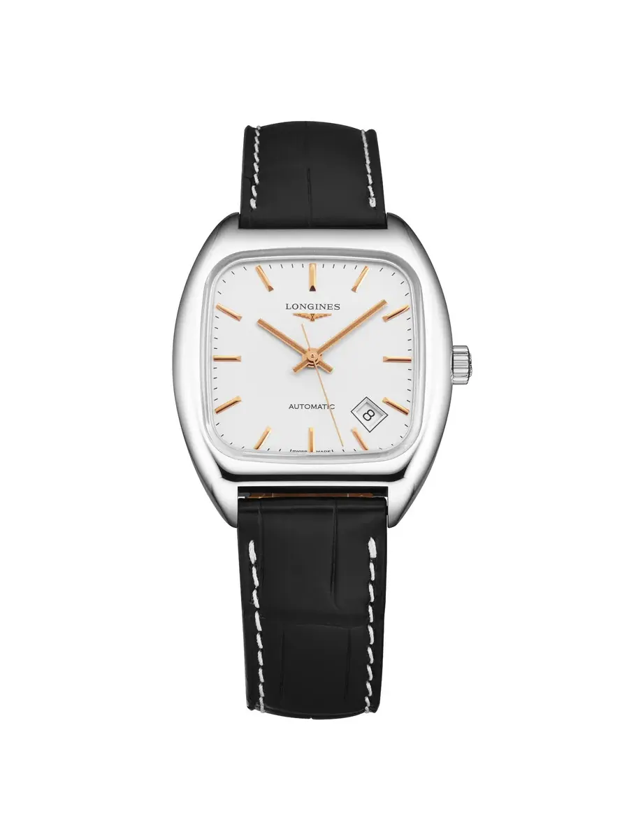 Мужские часы Longines Heritage Automatic с серебристым циферблатом L2.310.4.72.0