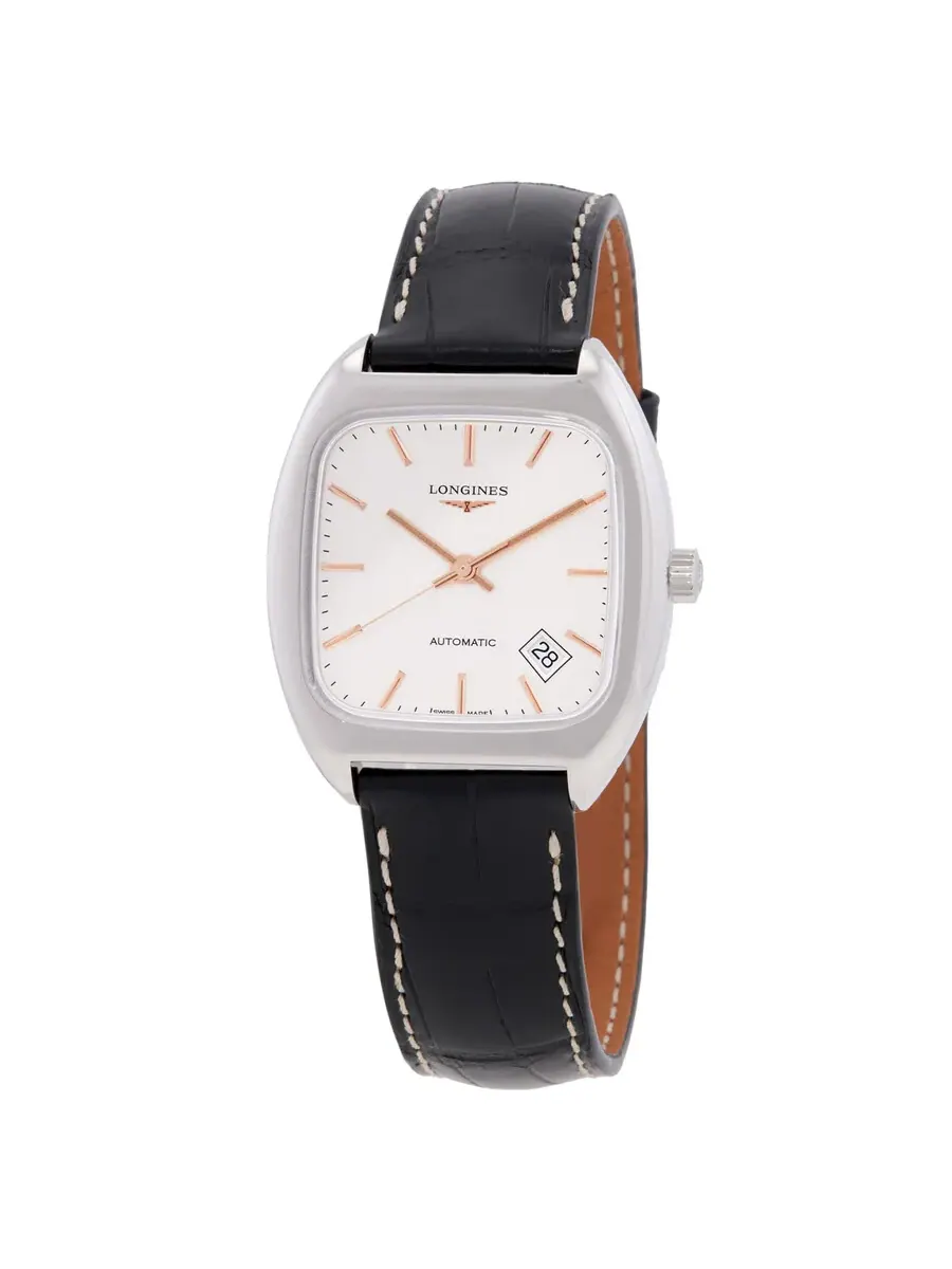 Часы Longines Heritage Automatic с серебристым циферблатом для мужчин и женщин L2.310.4.72.3