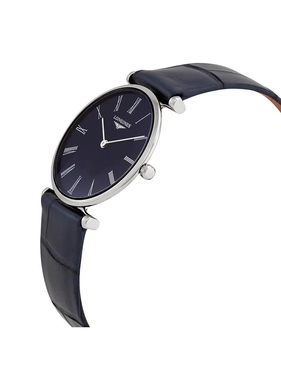 Женские часы Longines La Grande Classique с кварцевым механизмом и синим циферблатом L45124942 — изображение 2 из 3