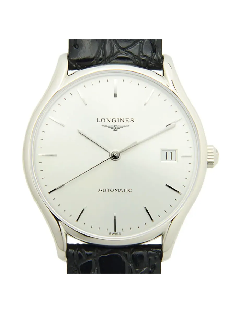Женские автоматические часы Longines Lyre с серебристым циферблатом L4.860.4.72.2