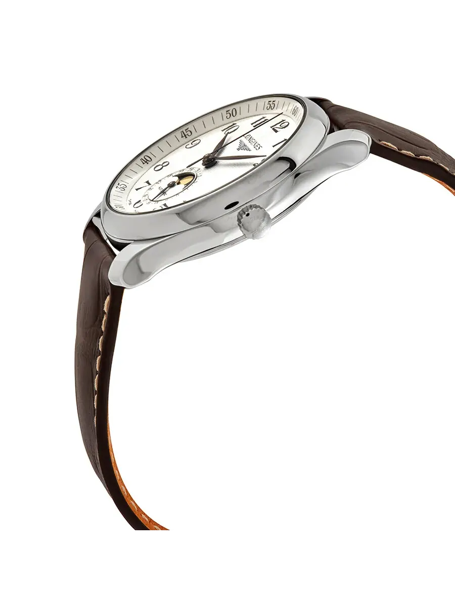 Мужские часы Longines Master Automatic Moonphase L29094783 — изображение 2 из 3, оттенок серебряный