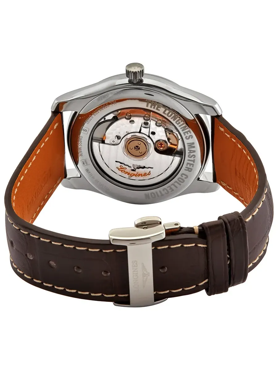 Мужские часы Longines Master Automatic Moonphase L29094783 — изображение 3 из 3, оттенок серебряный