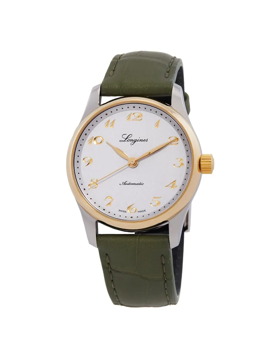 Женские автоматические часы Longines Master Collection с серебристым циферблатом L23575722