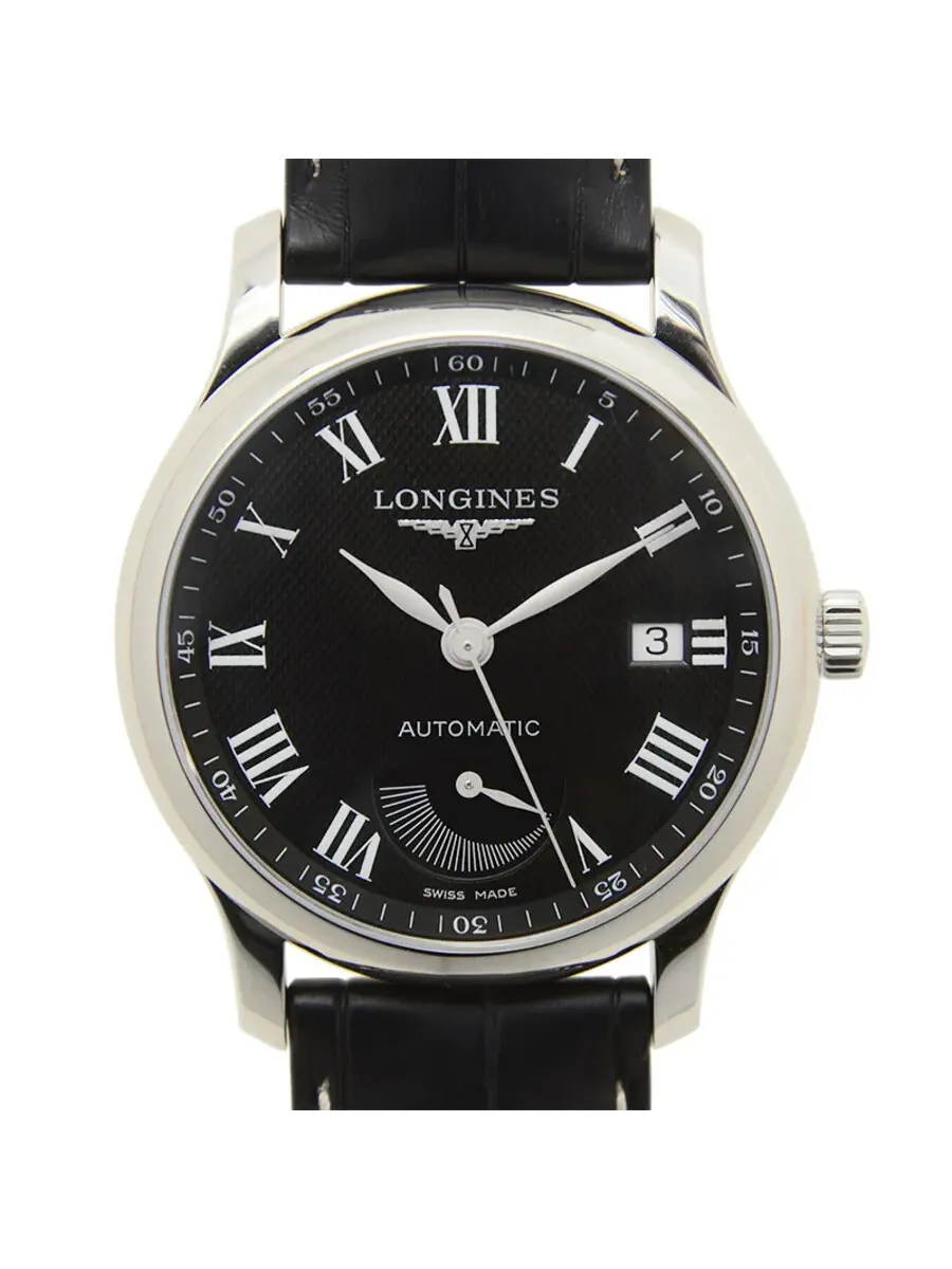 Мужские часы Longines Master Collection с черным циферблатом L2.708.4.51.7