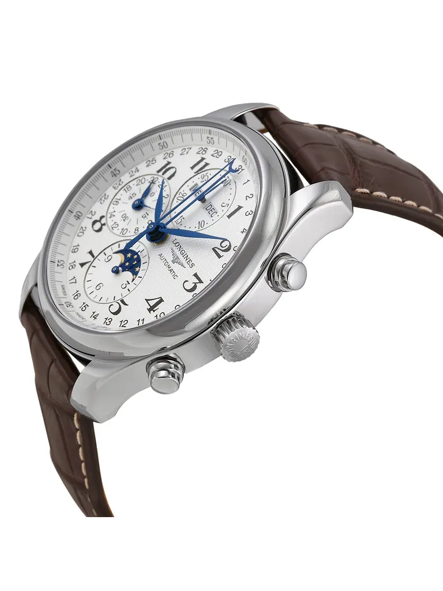 Мужские часы Longines Master Collection Moonphase Automatic Chronograph 42 мм L27734783 — изображение 2 из 3