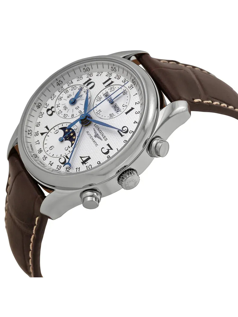 Мужские часы Longines Master Collection Moonphase L2.673.4.78.3 — изображение 2 из 4, оттенок серебряный