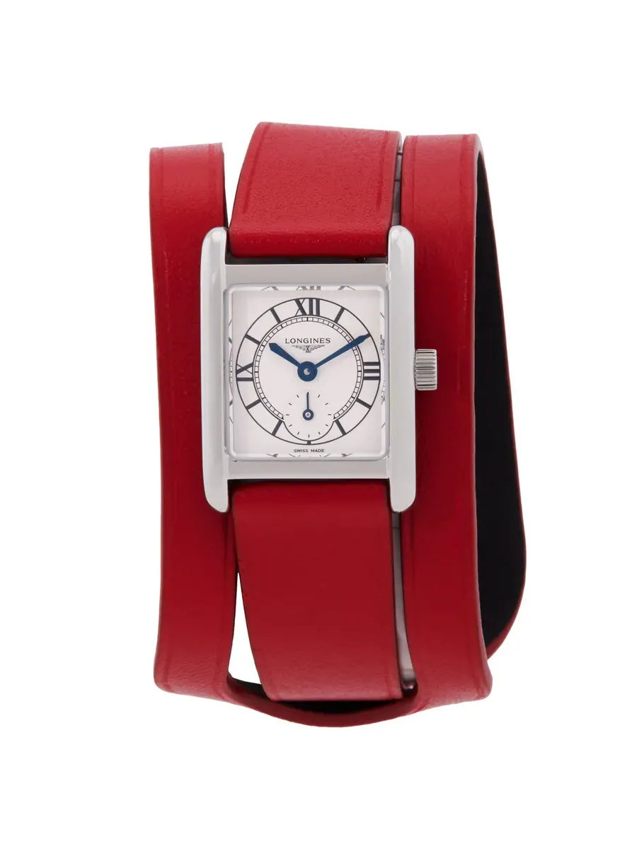 Женские часы Longines Mini DolceVita Quartz с серебристым циферблатом L5.200.4.75.0