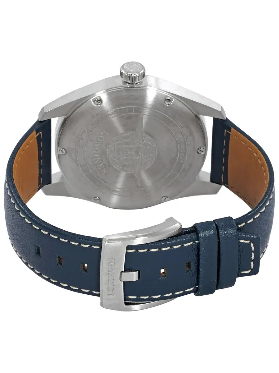 Мужские часы Longines Spirit с автоматическим механизмом и синим циферблатом L3.811.4.93.0 — изображение 3 из 5