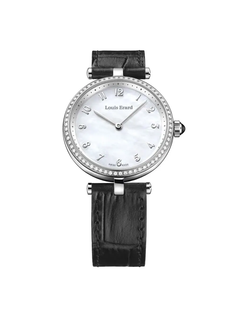 Женские часы Louis Erard Romance Quartz с белым циферблатом 11810SE34.BDBB5