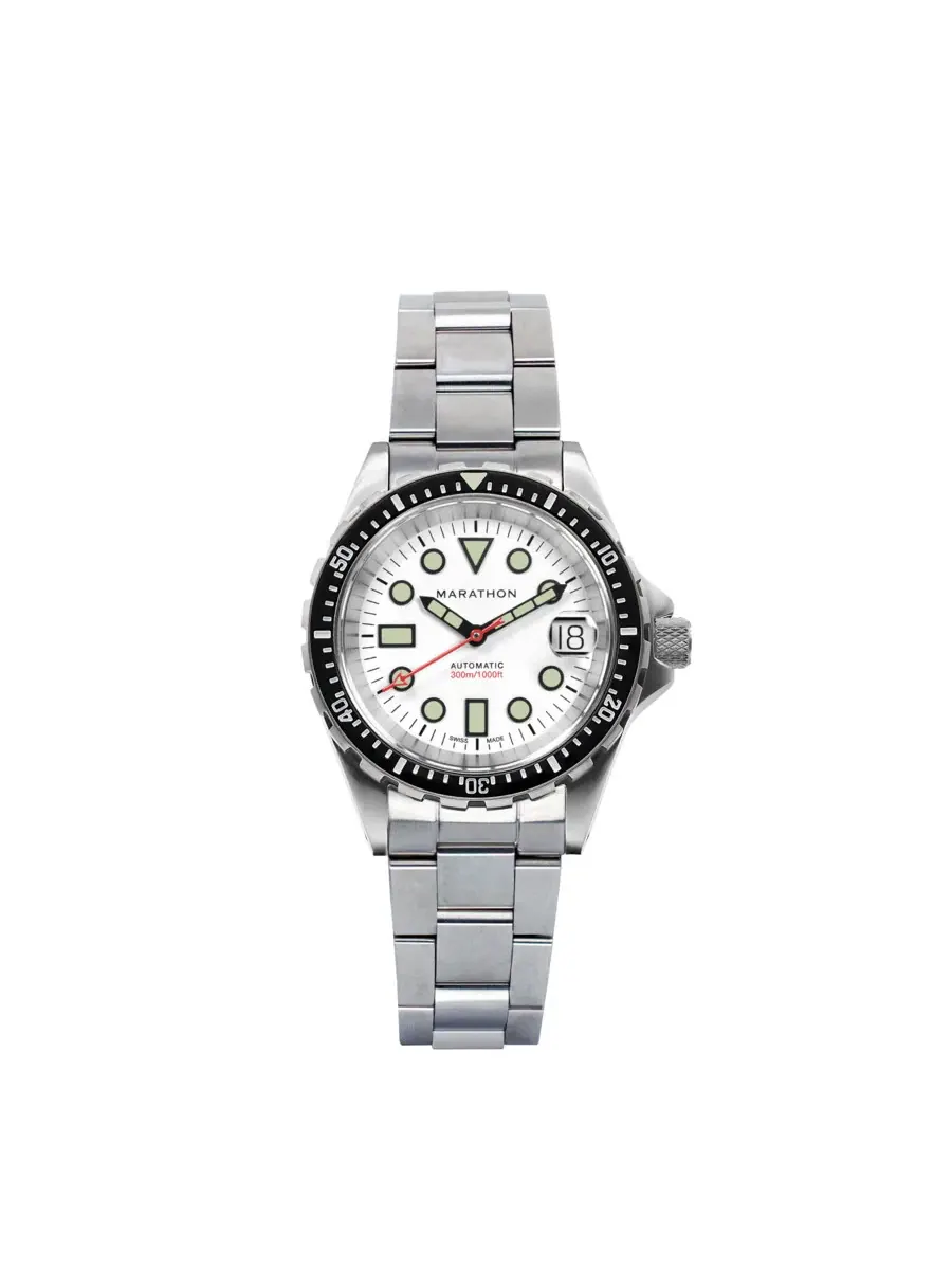 Marathon 36мм Osar-D Arctic Edition Автоматические Унисекс Часы с Белым Циферблатом WW194026SS-2501-KIT — серебристый