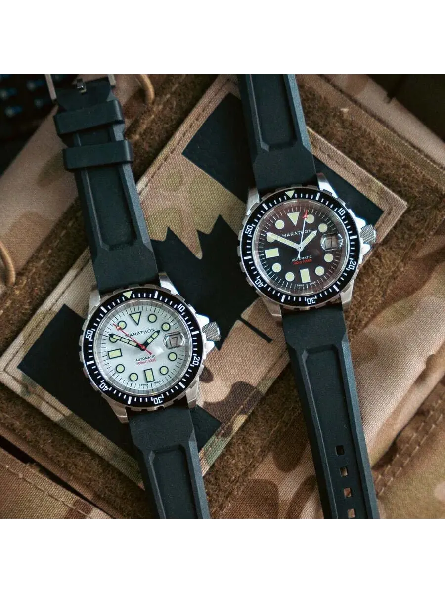 Часы Marathon 36 мм Osar-D с черным циферблатом унисекс WW194026SS-2030-KIT — изображение 3 из 6, оттенок серебряный