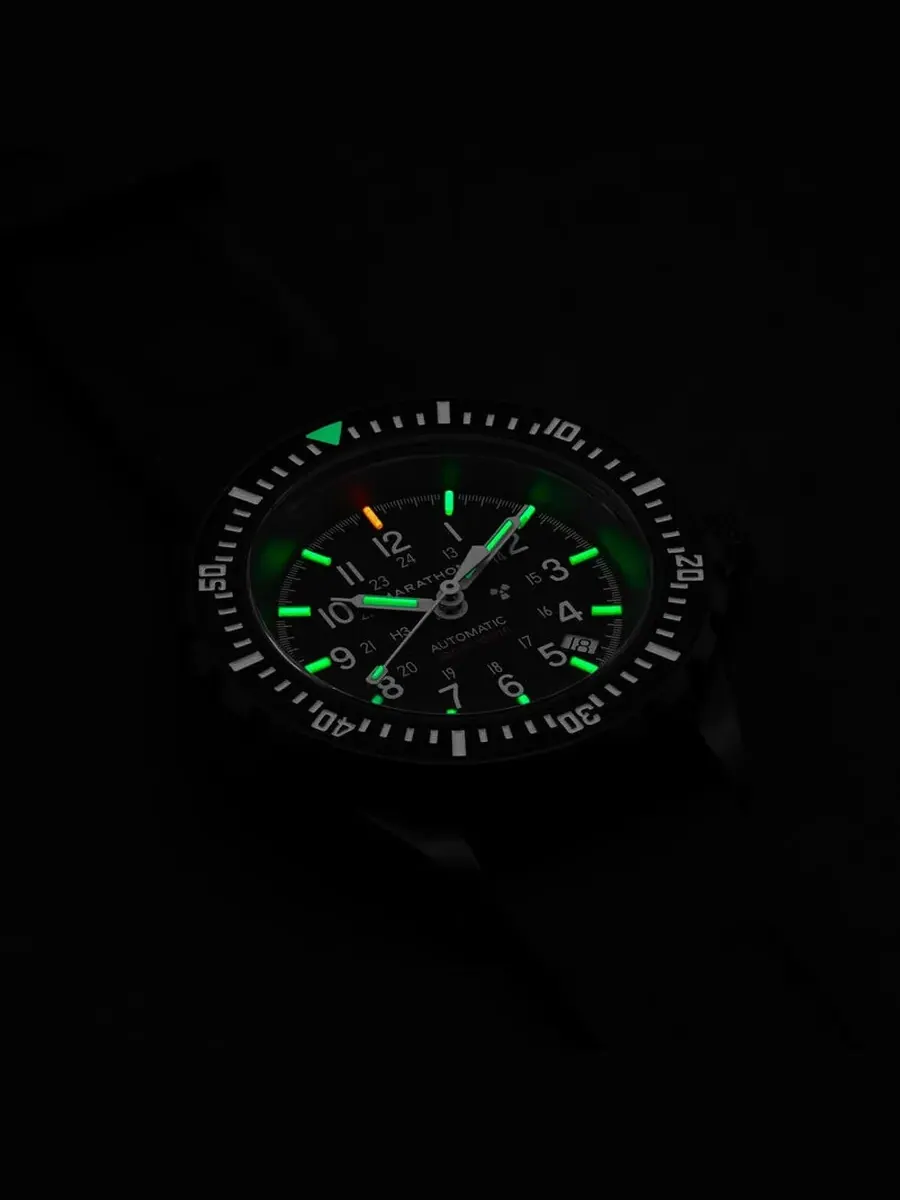 Часы унисекс Marathon 41 мм Anthracite Gsar автоматические с черным циферблатом WW194006BK-0009 — изображение 3 из 4