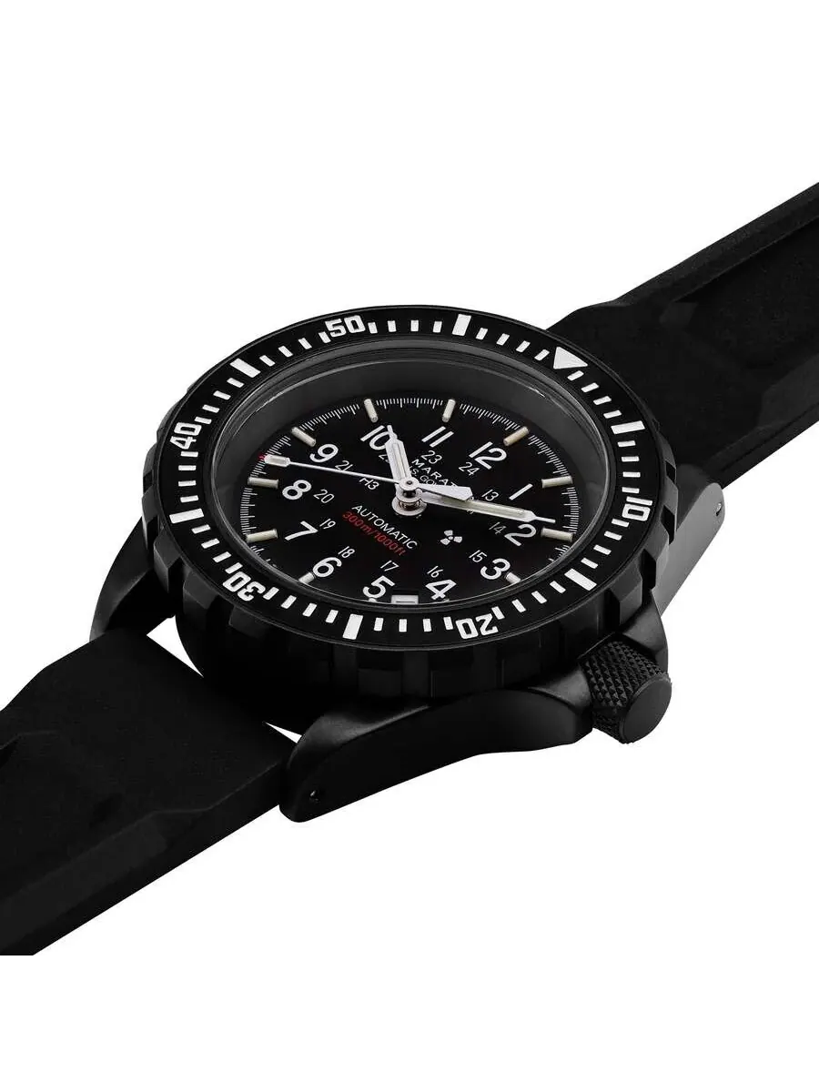 Мужские и женские часы Marathon 41мм Tsar Automatic с черным циферблатом WW194006BK-0030 — изображение 4 из 7