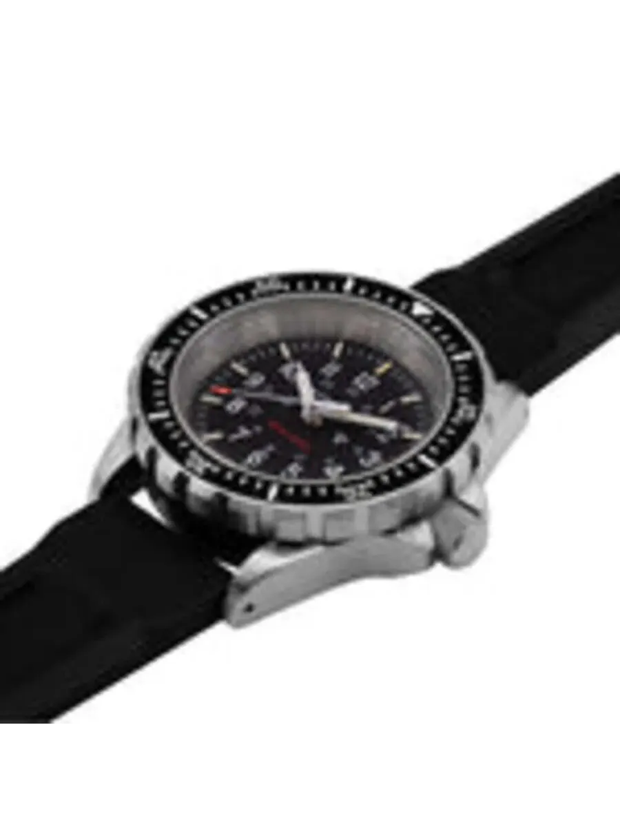 Мужские и женские часы Marathon 41мм Tsar Quartz с черным циферблатом WW194007SS-0130 — изображение 4 из 5