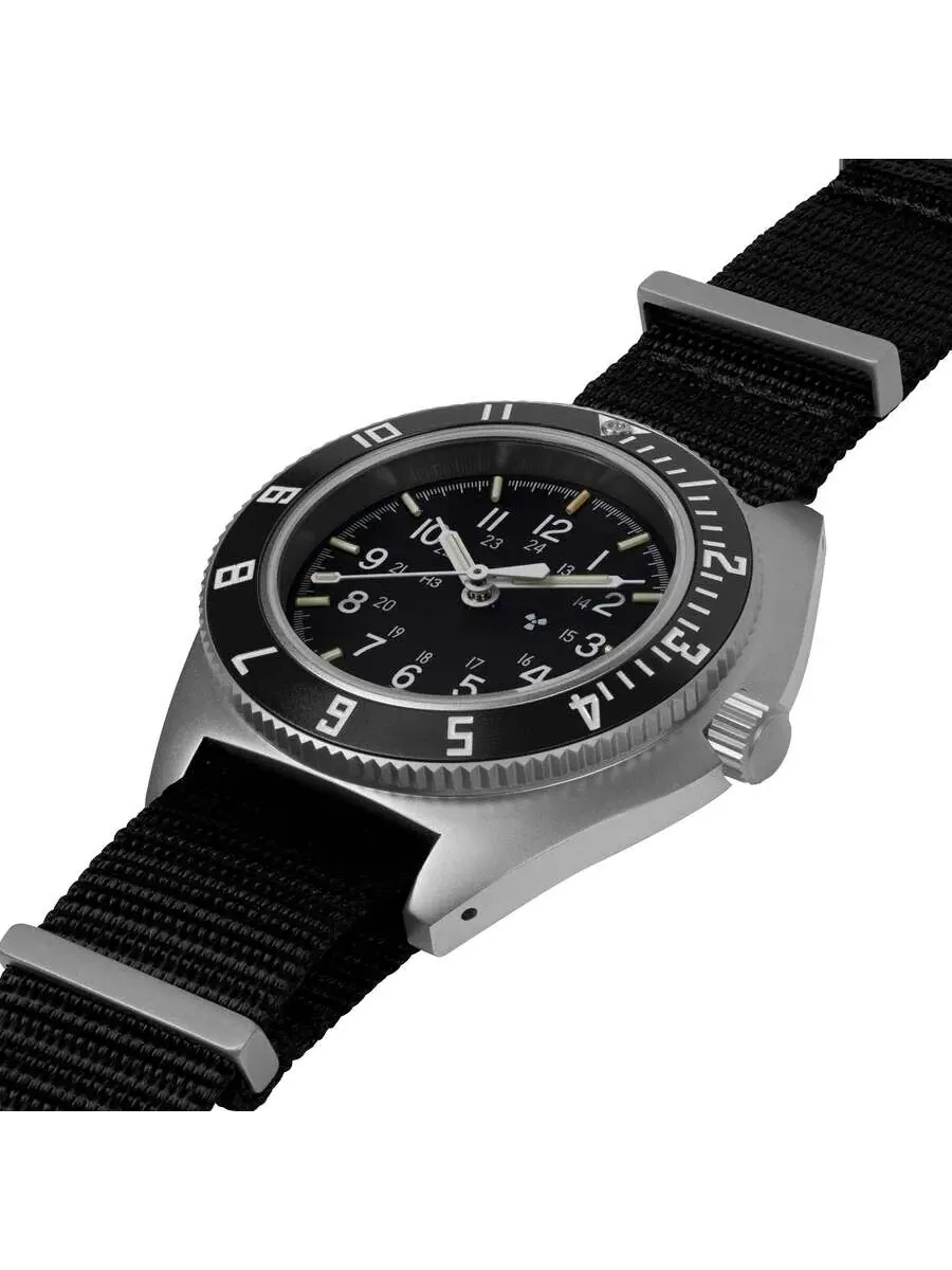Часы Marathon Ssnav Automatic Sterile с черным циферблатом для мужчин и женщин WW194029SS-0803-KIT — изображение 4 из 4