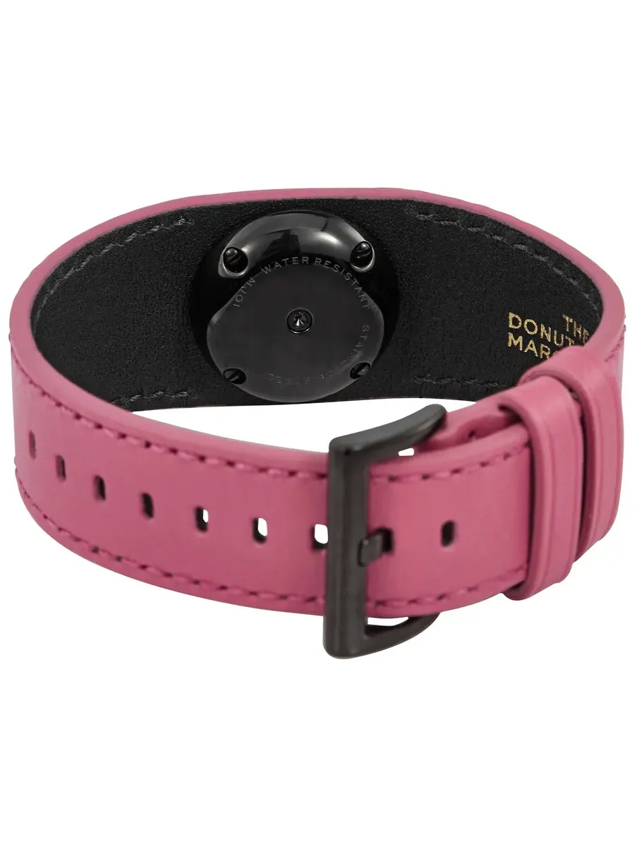 Женские часы Marc Jacobs The Donut с черным циферблатом кварцевые MJ0120184725 — изображение 3 из 3, оттенок розовый
