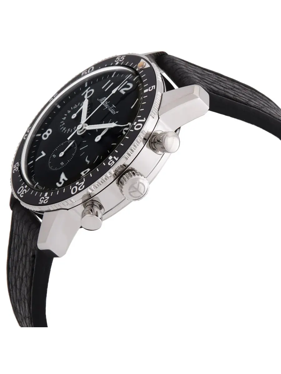 Мужские часы Mathey-Tissot 1968 Хронограф Автомат Черный циферблат H1968N — изображение 2 из 3