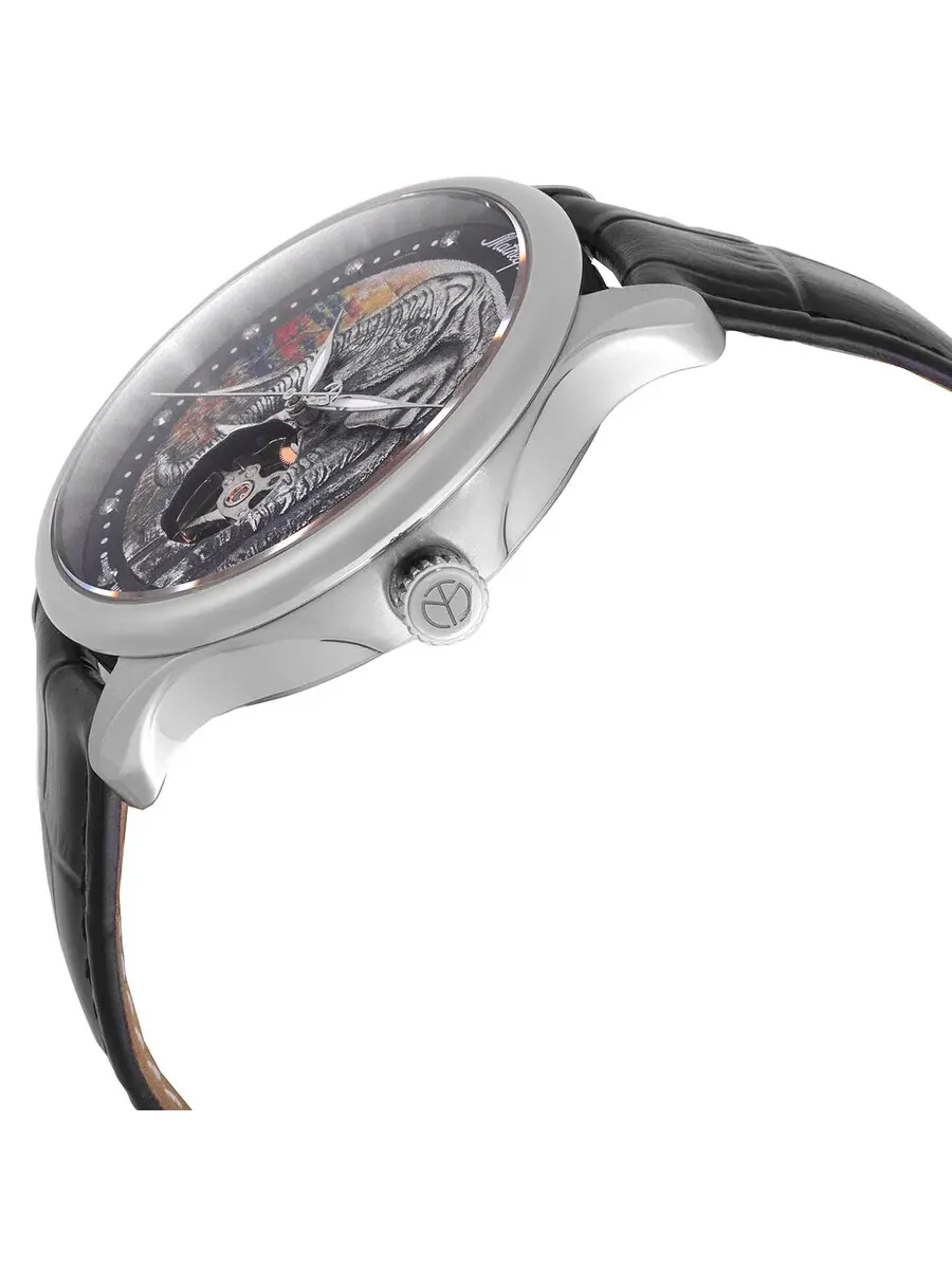 Мужские часы Mathey-Tissot Edmond Auto с ручной сборкой и многоцветным циферблатом MC1886AEL — изображение 2 из 4