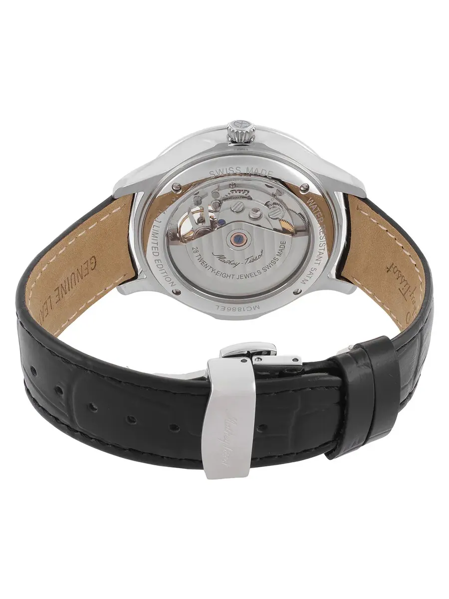 Мужские часы Mathey-Tissot Edmond Auto с ручной сборкой и многоцветным циферблатом MC1886AEL — изображение 3 из 4