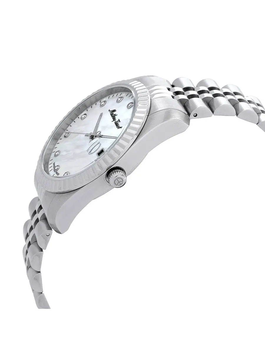 Мужские часы Mathey-Tissot Mathey II с кварцевым механизмом, перламутровым циферблатом, модель H710AI — изображение 2 из 3