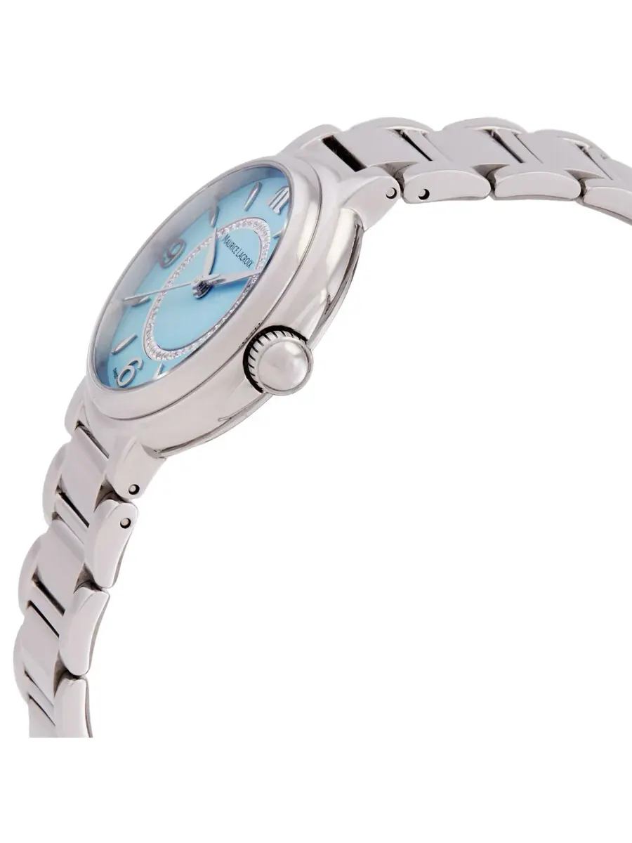 Женские часы Maurice Lacroix Fiaba Colours с кварцевым механизмом, синим циферблатом FA1104-SS002-E20-1 — изображение 2 из 3